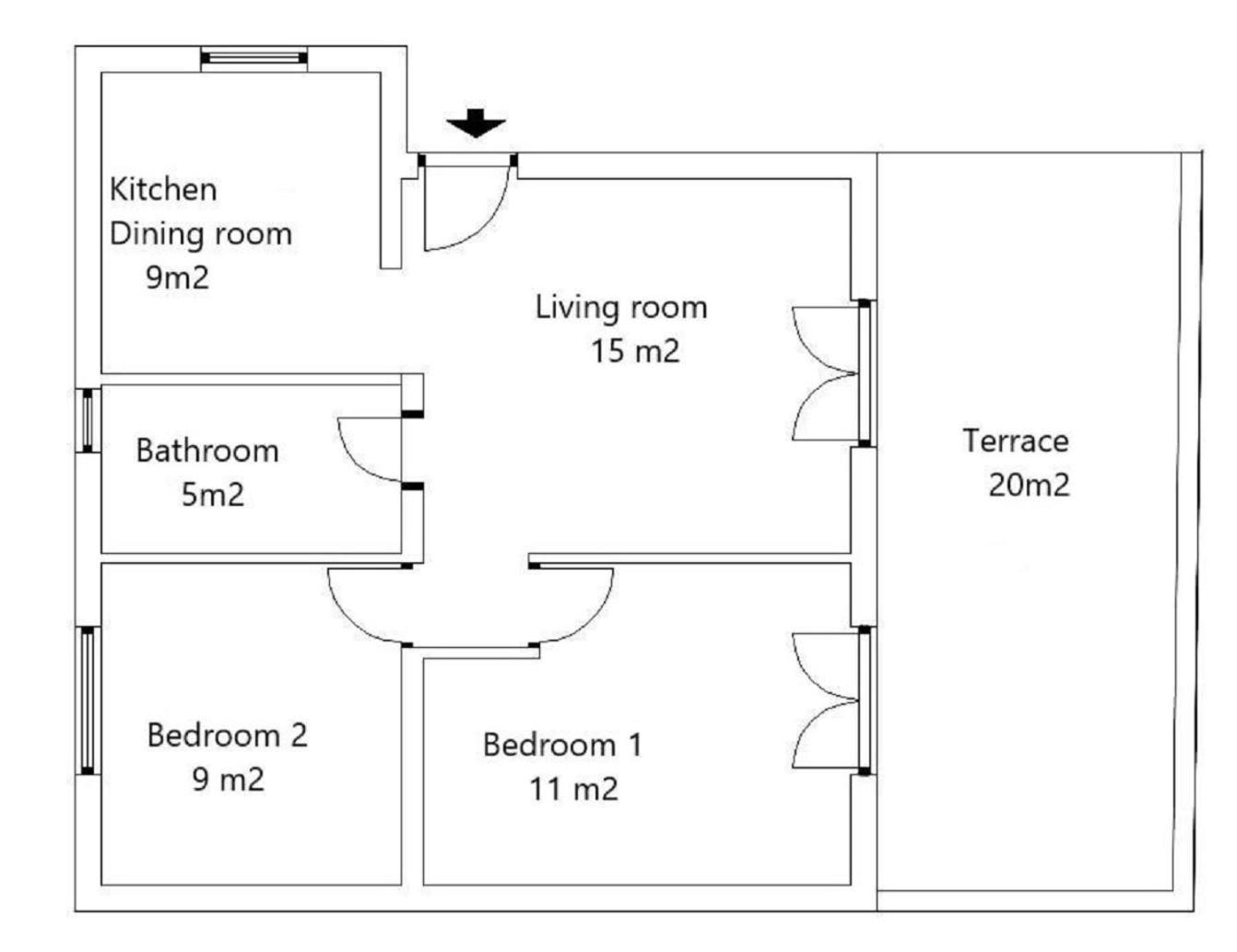 Apartment Blue Pula, New, Family Friendly, Comfortable, Free Parking And Wifi Exterior photo